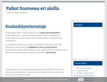 Tablet Screenshot of koulunkayntiavustajan.palkkatieto.com