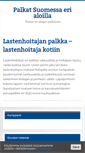 Mobile Screenshot of lastenhoitajan.palkkatieto.com